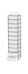 Steel rack for cryogenic freezers 50 mm cryoboxes