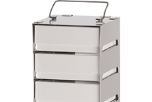 Freezer alu racks for cryoboxes