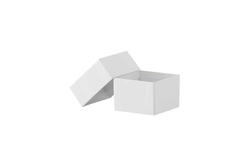 Cardboard box white deals