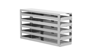 sliding rack for upright freezers without cryoboxes