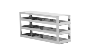 sliding rack for upright freezers without cryoboxes