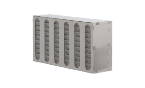 long term storage rack for microtiter plates backside