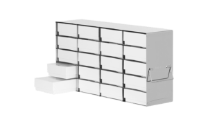 Standard racks for upright freezers 50 mm cryobox