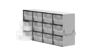 Standard racks for upright freezers 85 mm cardboard cryobox